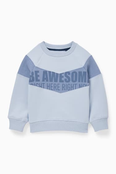 Kinder Jungen - Sweatshirt - genderneutral - hellblau