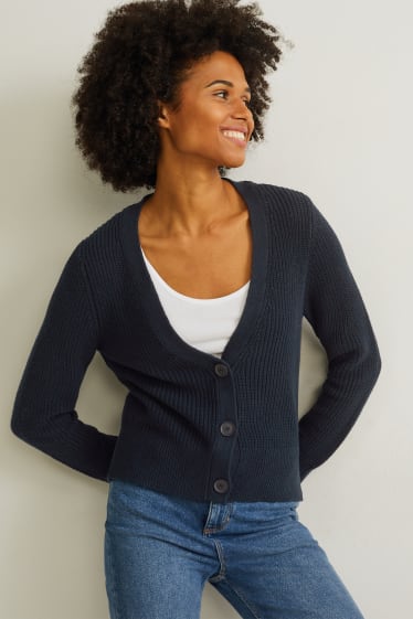 Donna - Cardigan - blu scuro