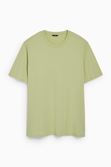 Mężczyźni - T-shirt - jasnozielony