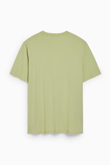 Mężczyźni - T-shirt - jasnozielony