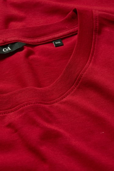 Hommes - T-shirt - rouge