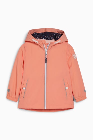 Kinder Mädchen - Jacke mit Kapuze - pink