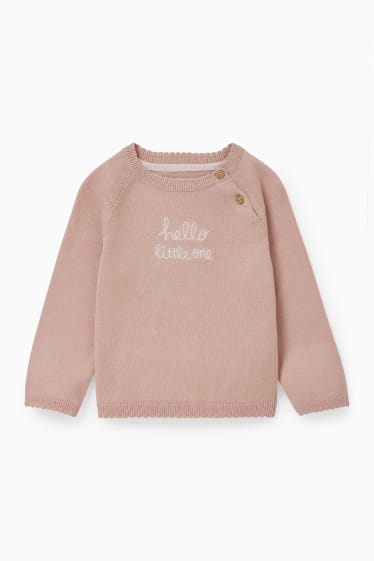 Babys - Babyoutfit - 2-delig - roze