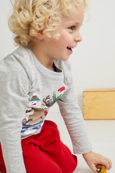 Bambini - Confezione da 5 - pantaloni sportivi - rosso