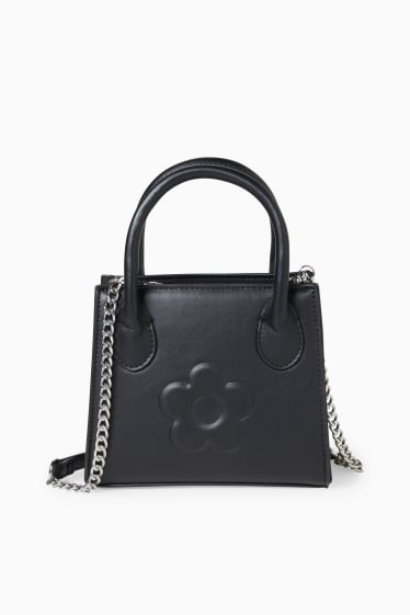 Donna - CLOCKHOUSE - piccola borsa a tracolla - similpelle - nero