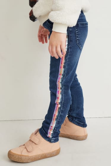 Kinderen - Jegging jeans - jeansblauw