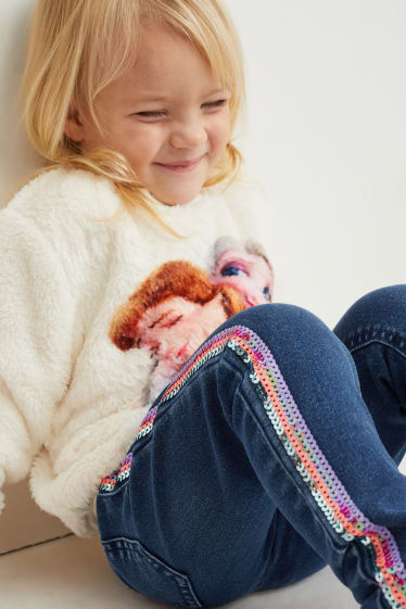 Kinderen - Jegging jeans - jeansblauw