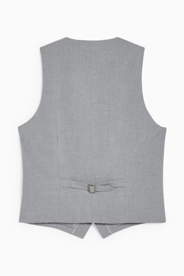 Men - Mix-and-match waistcoat - slim fit - Flex - LYCRA® - light gray-melange