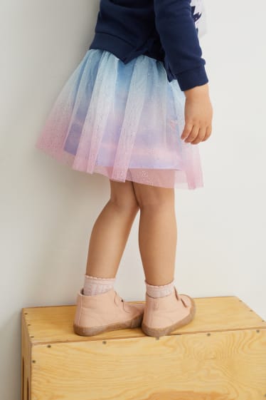 Children Girls - Frozen - skirt - light blue
