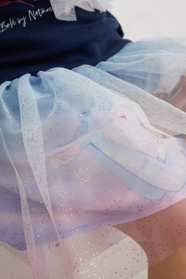 Children Girls - Frozen - skirt - light blue
