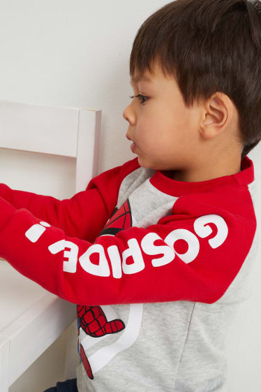 Children Boys - Marvel - sweatshirt - light gray-melange