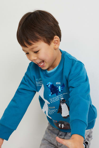 Kinder - Multipack 2er - Sweatshirt - blau