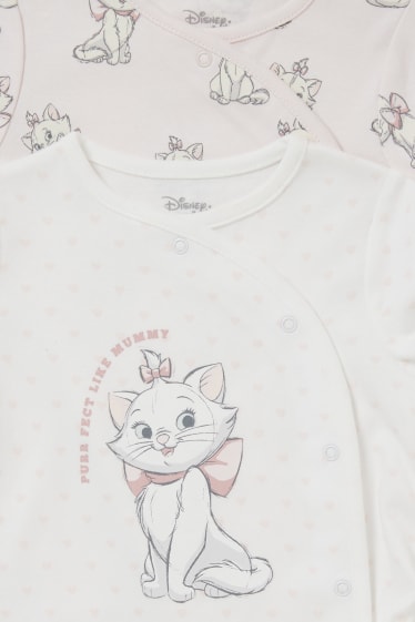 Babys - Set van 2 - Aristocats - baby-pyjama - wit