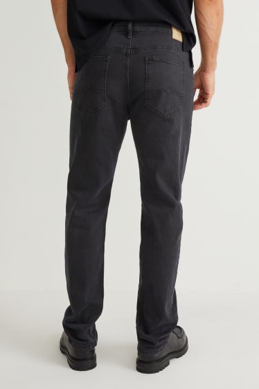 Heren - Straight jeans - zwart