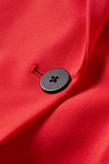 Dames - Business-blazer - getailleerd - rood