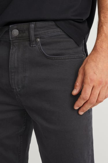 Heren - Straight jeans - zwart