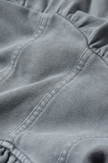 Femmes - CLOCKHOUSE - robe en molleton - gris