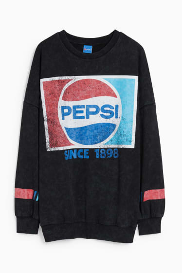 Women - CLOCKHOUSE - sweatshirt - Pepsi - black