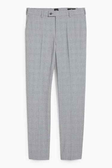 Men - Mix-and-match trousers - regular fit - Flex - LYCRA® - gray