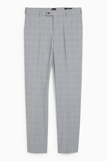 Uomo - Pantaloni coordinabili - regular fit - Flex - LYCRA® - grigio