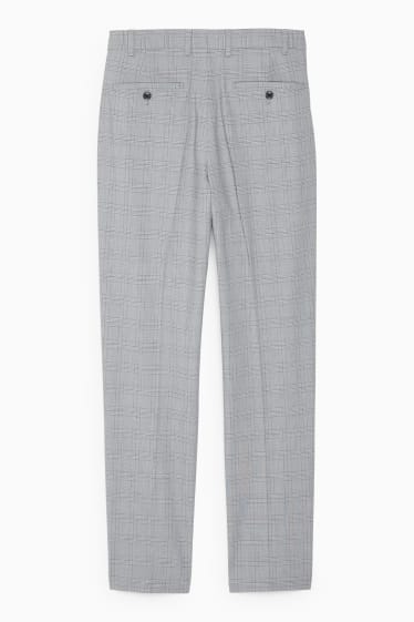 Uomo - Pantaloni coordinabili - regular fit - Flex - LYCRA® - grigio