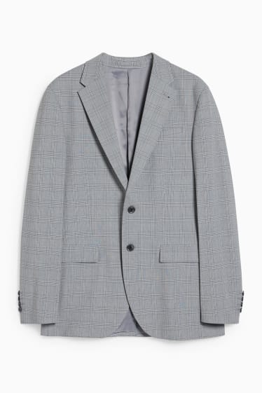 Uomo - Blazer coordinabile - regular fit - Flex - LYCRA® - grigio