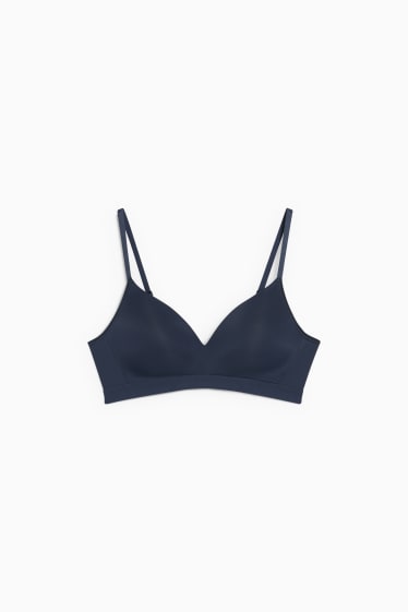 Dona - Sostenidors sense cèrcol - enconxats - blau fosc