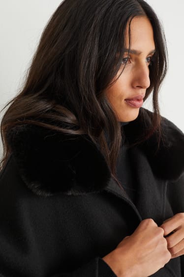 Femmes - Poncho - noir