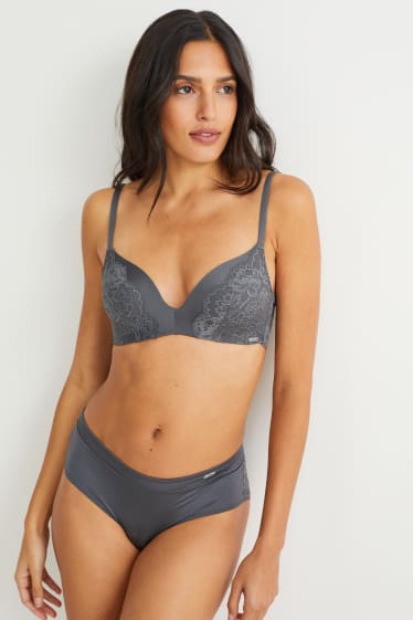 Femmes - Culotte - gris foncé