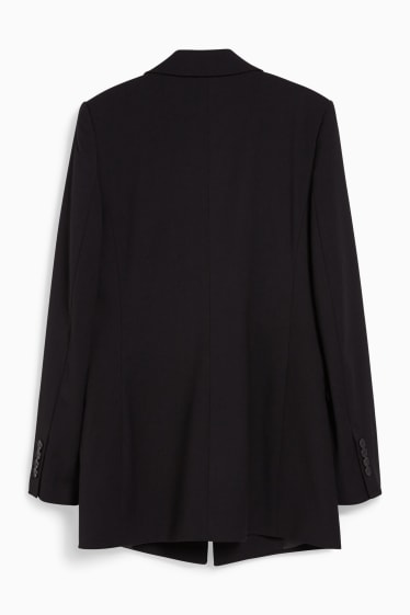 Dames - Business-blazer - regular fit - zwart