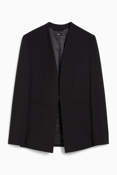 Women - Business blazer - fitted - black