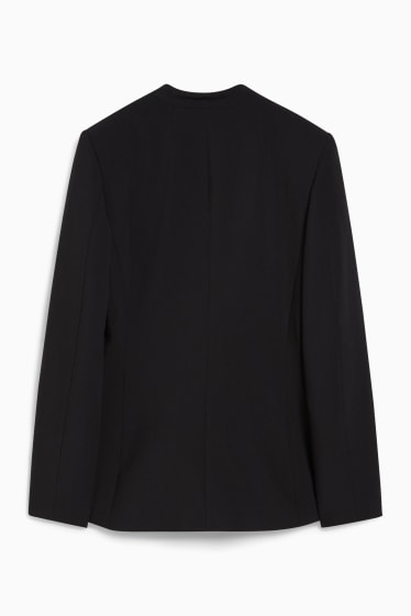Dames - Business-blazer - getailleerd - zwart