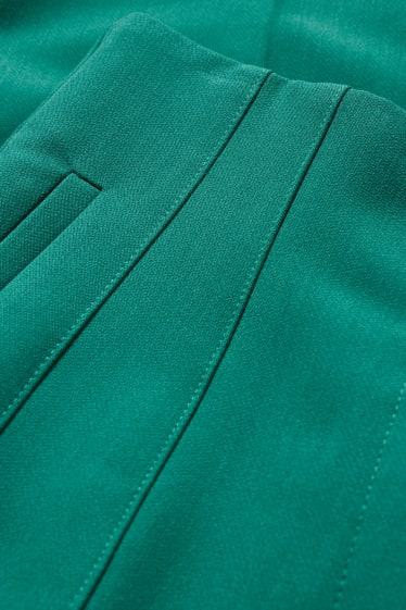 Dona - Pantalons de tela - cintura alta - cigarrette fit - verd