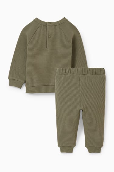 Babies - Baby outfit - 2 piece - green