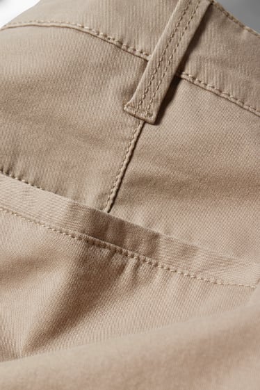 Home - Pantalons xinos - regular fit - marró clar