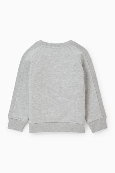 Kinder Buben - Minecraft - Sweatshirt - hellgrau-melange