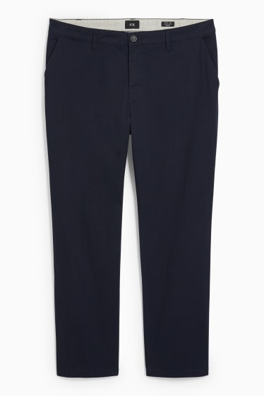 Hommes - Chino - regular fit - bleu foncé