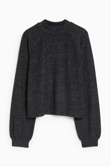 Damen - Sweatshirt - dunkelgrau