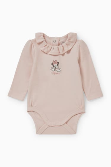 Neonati - Minnie - completo per neonate - 3 pezzi - rosa