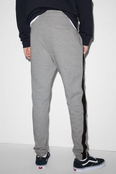 Hommes - Pantalon de jogging - gris chiné