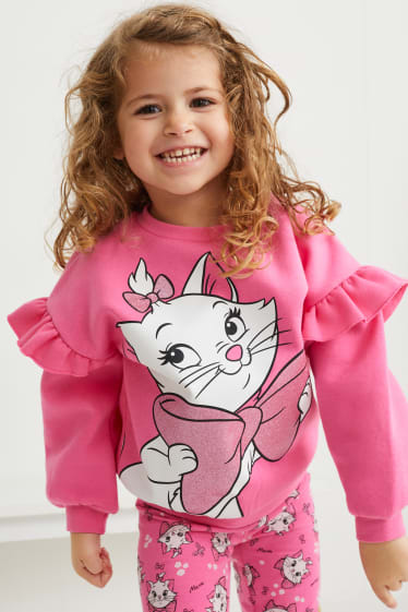 Enfants filles - Aristochats - sweat - rose