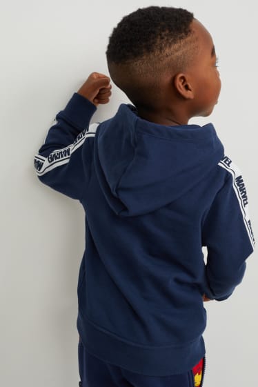 Kinderen - Marvel - hoodie - donkerblauw