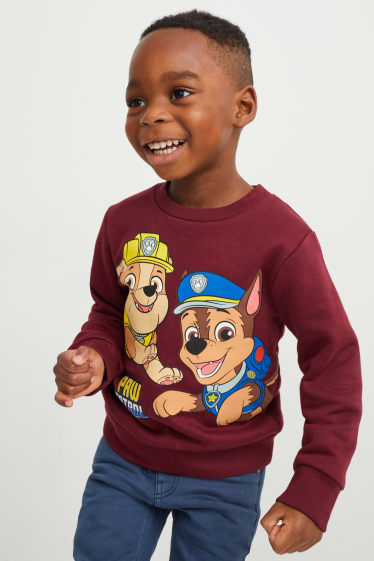 Children - PAW Patrol - sweatshirt - bordeaux