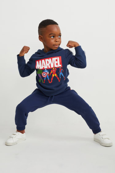 Enfants - Marvel - pantalon de jogging - bleu foncé