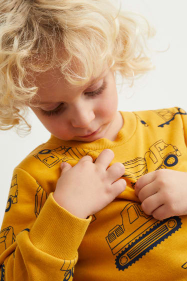 Kinder Jungen - Multipack 2er - Sweatshirt und Hoodie - dunkelblau