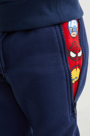 Enfants - Marvel - pantalon de jogging - bleu foncé