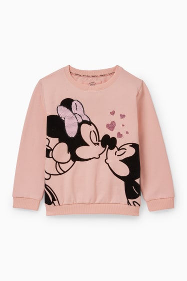 Enfants - Disney - sweat - rose