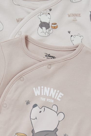 Babys - Multipack 2er - Winnie Puuh - Baby-Schlafanzug - beige