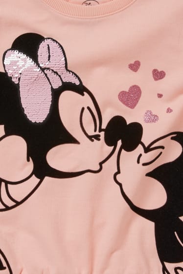 Enfants - Disney - sweat - rose