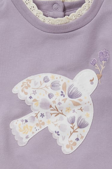 Babys - Baby-Sweatshirt - hellviolett